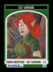 Elf Warrior Token - July 2015